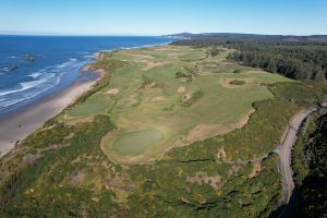 Sheep Ranch 9th Reverse Aerial 2024